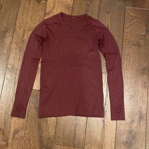 Lululemon swiftly Tech long sleeve shirt